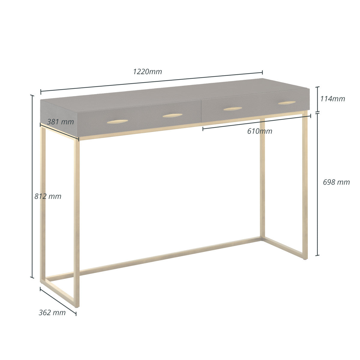 Hampton Console Brown DI Designs