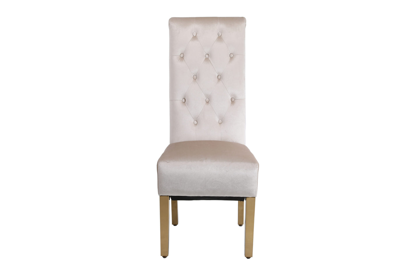 Elina 180cm Gold Dining Table With Lucy Gold Ring Velvet Chairs