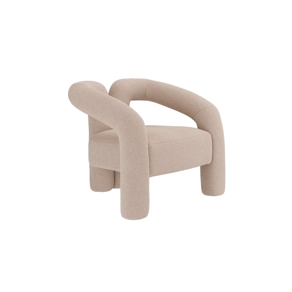 Manhattan Designs Freyja Buff Boucle Chair