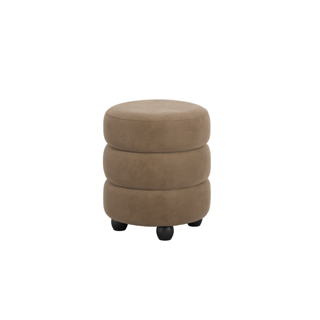 Manhattan Designs Emi Mole and Black Pouffe