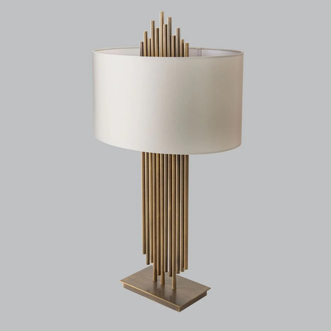 Fable Antique Brass Table Lamp