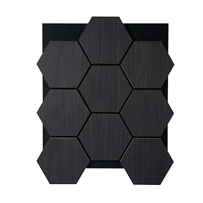 Acoustic Hexagon Wall Panels Pack Of x4 70cm x 60cm - Range of Colours