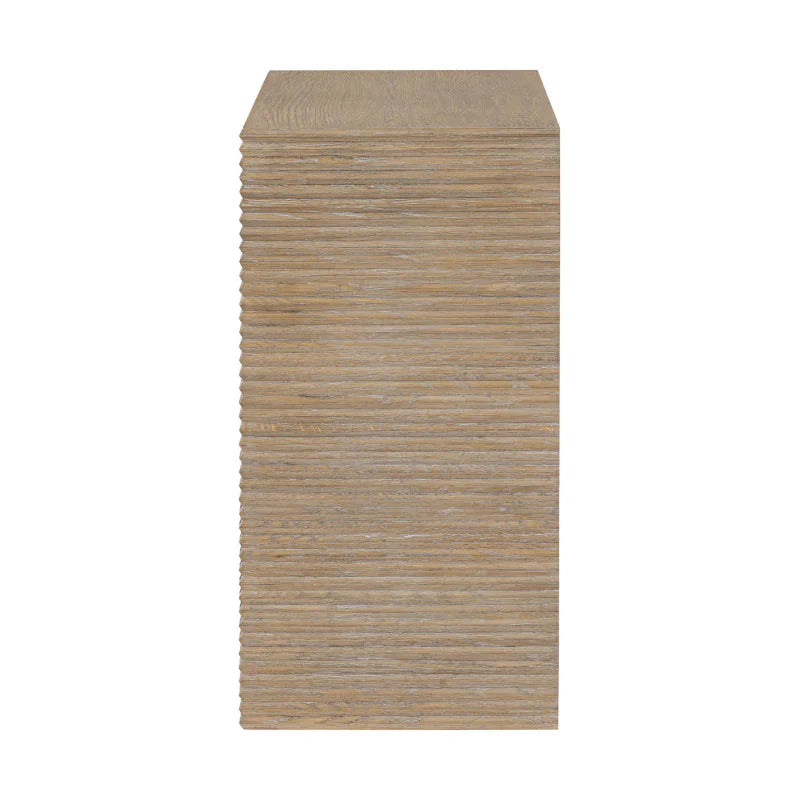 DI Designs Wickham Chest of Drawers in Ribbed Oak-Chest of Drawers-DI Designs-Belmont Interiors