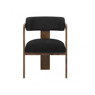 Manhattan Designs Neo Mai Black and Walnut Dining Chair
