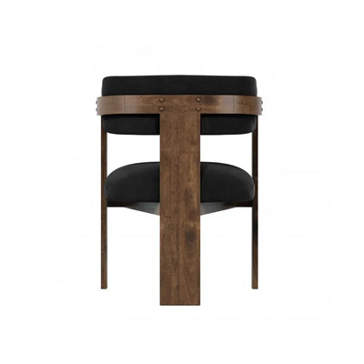 Manhattan Designs Neo Mai Black and Walnut Dining Chair
