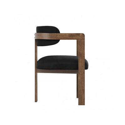 Manhattan Designs Neo Mai Black and Walnut Dining Chair