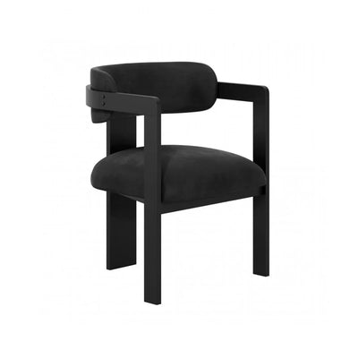 Manhattan Designs Neo Mai Black On Black Dining Chair