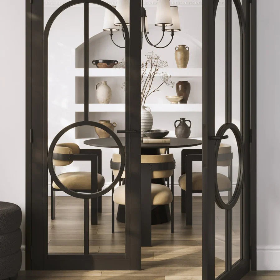 Manhattan Designs Neo Mai Mole and Black Dining Chair