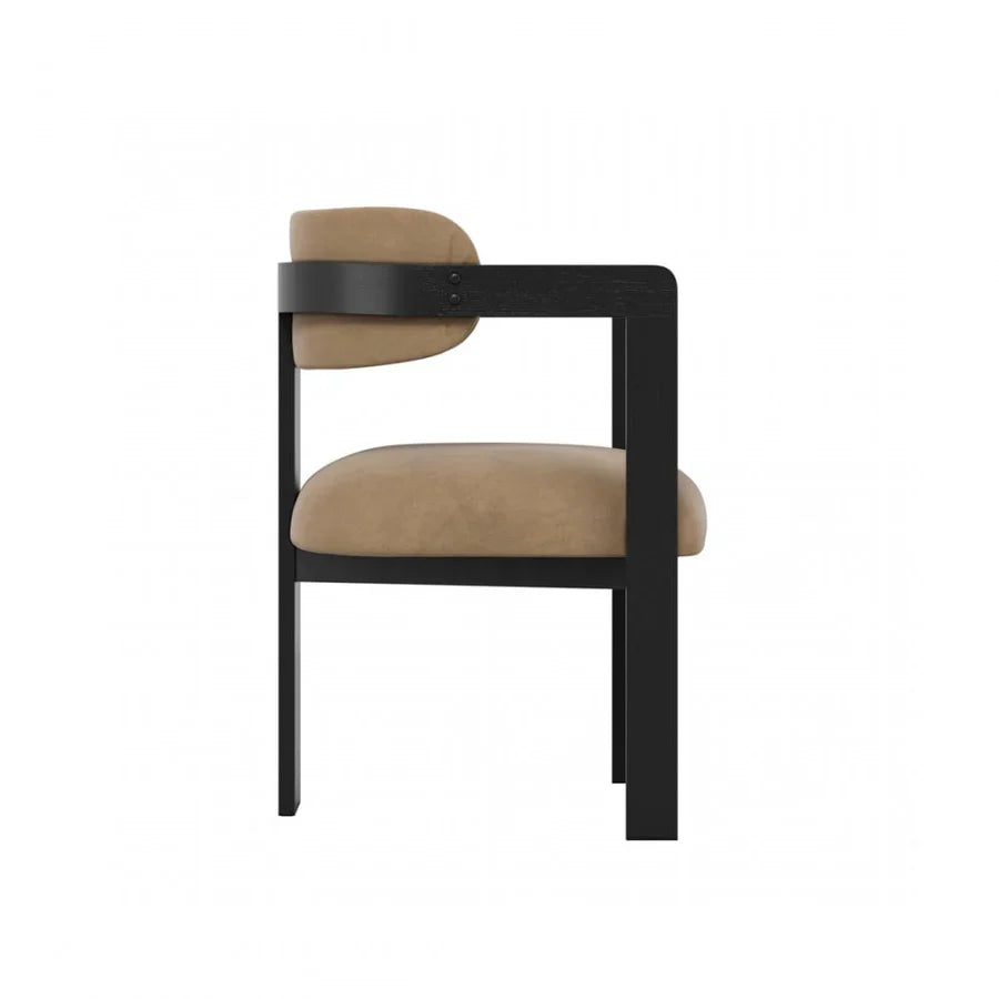 Manhattan Designs Neo Mai Mole and Black Dining Chair