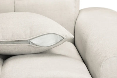 The Bubble Beige Boucle Fabric Left Hand Corner Cloud Sofa