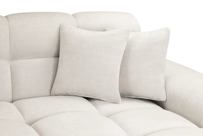 The Bubble Beige Boucle Fabric Left Hand Corner Cloud Sofa