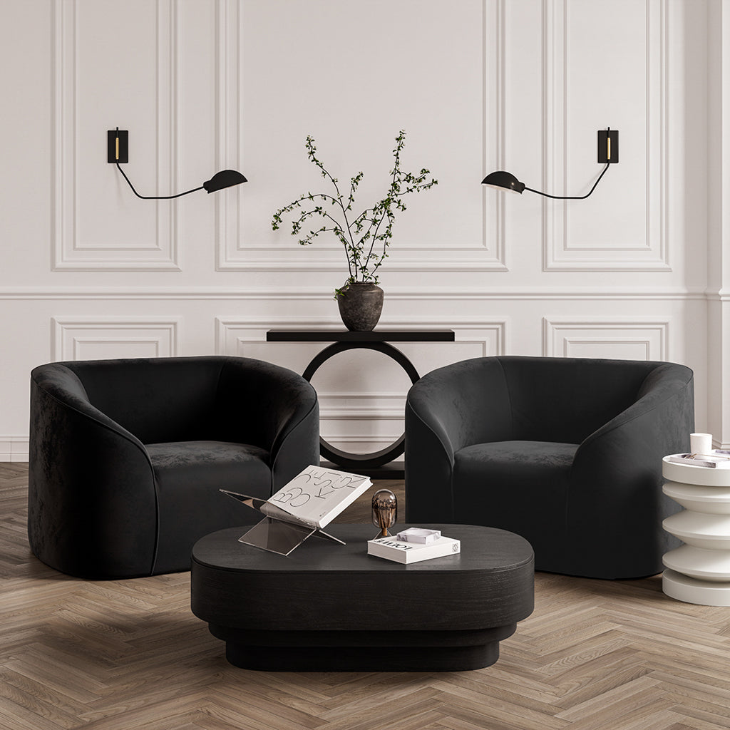 Manhattan Designs Oren Black Coffee Table