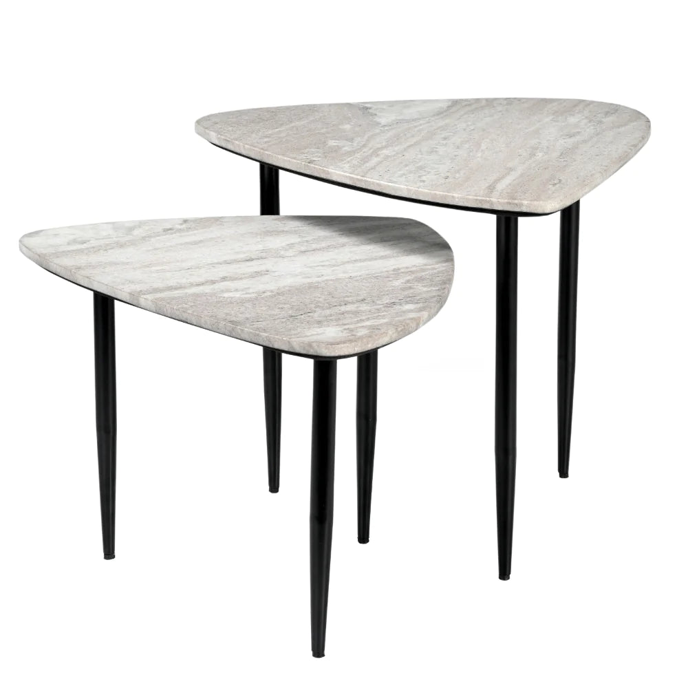 RV Astley Marmada Nest of Tables Esme Furnishings