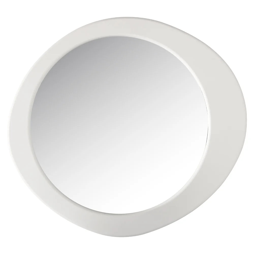 Richmond Interiors Bloomstone White Mirror