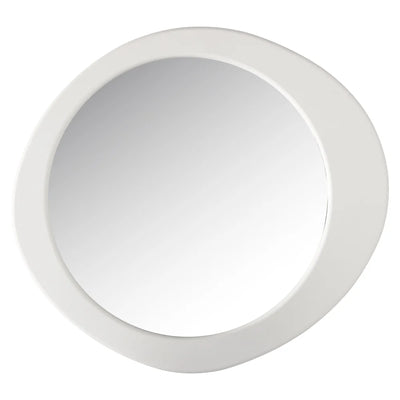 Richmond Interiors Bloomstone White Mirror