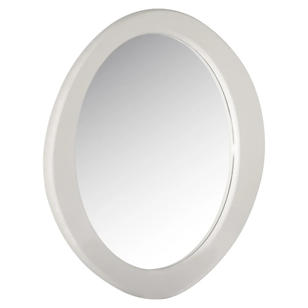 Richmond Interiors Bloomstone White Mirror