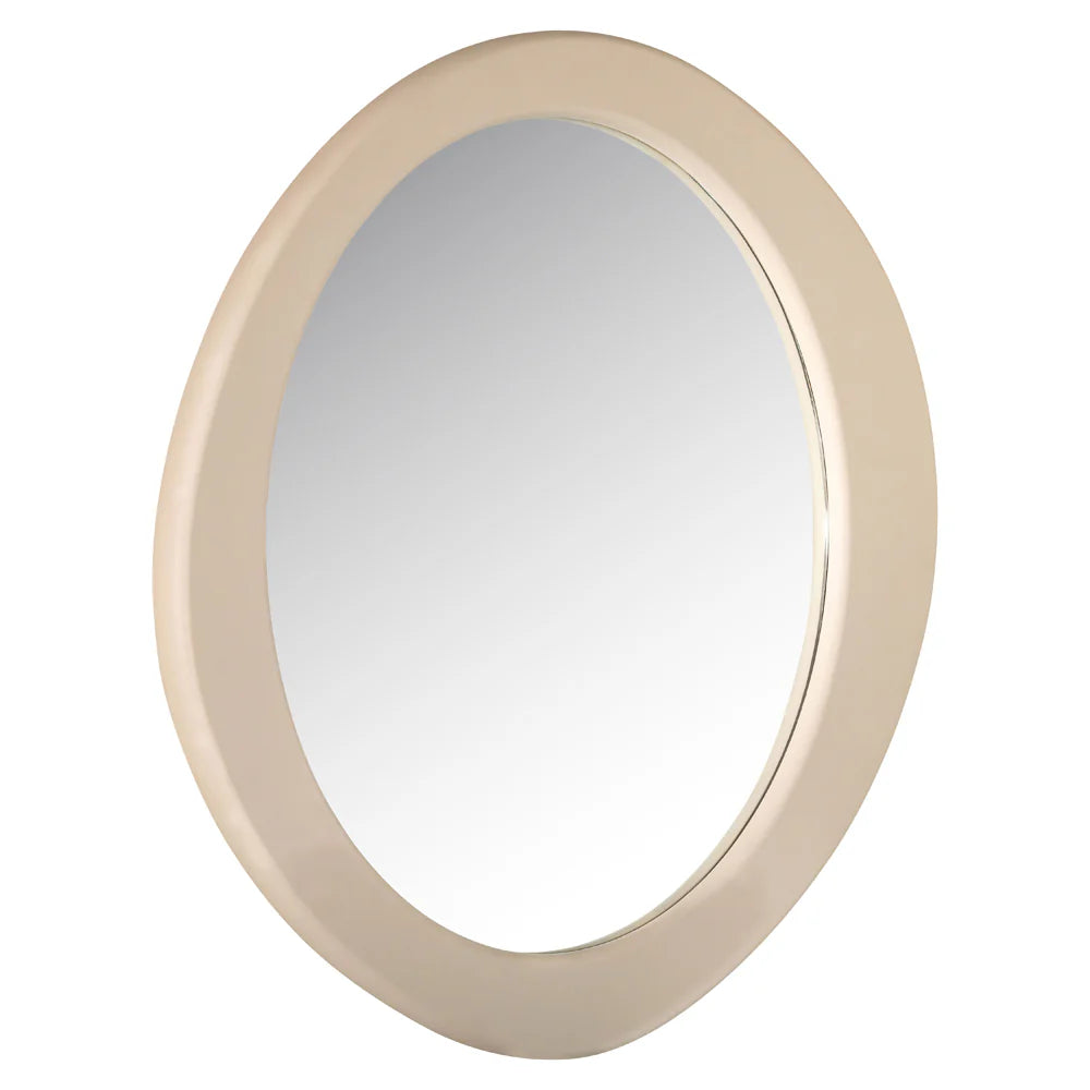 Richmond Interiors Clayton Beige Round Mirror
