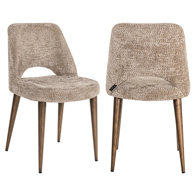 Richmond Interiors Delphine Lovely Nature Dining Chairs - Pairs