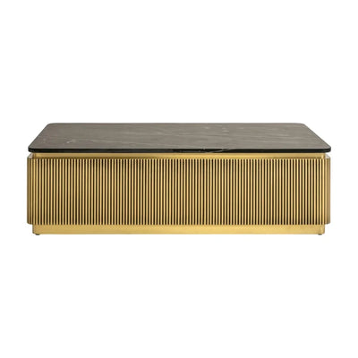 Richmond Interiors Ironville Rectangular Golden Coffee Table
