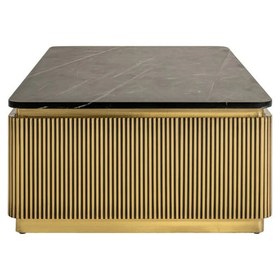 Richmond Interiors Ironville Rectangular Golden Coffee Table