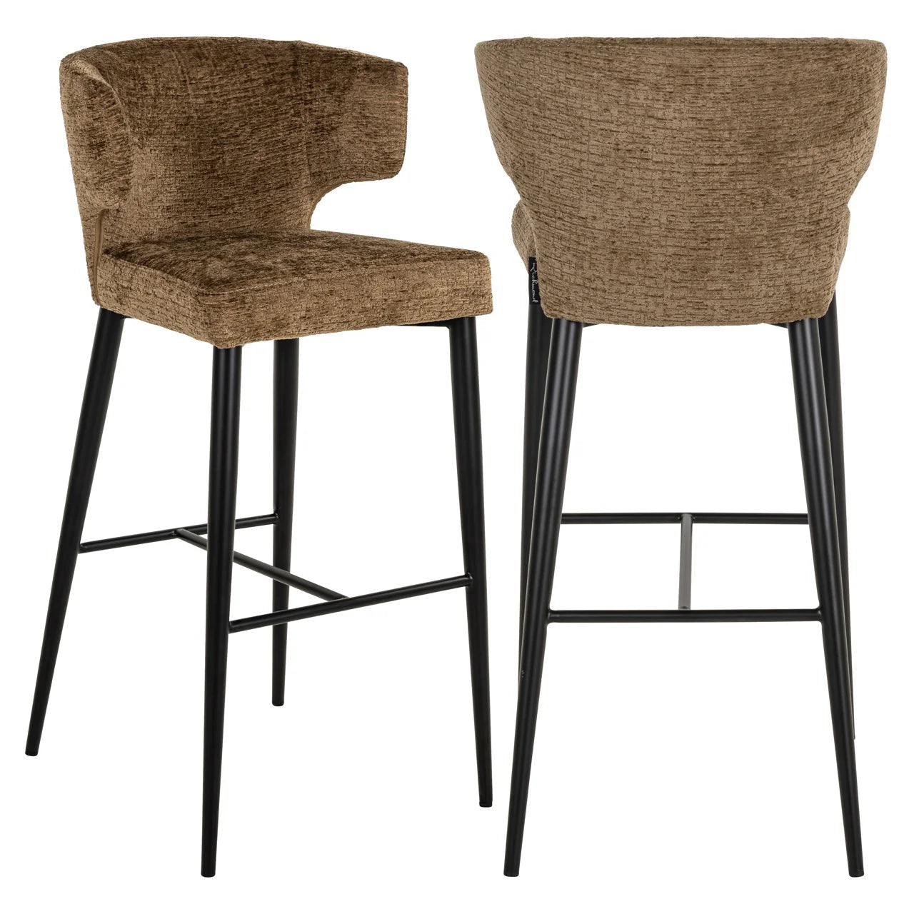 Richmond Interiors Taylor Brandy Fusion Bar Stool
