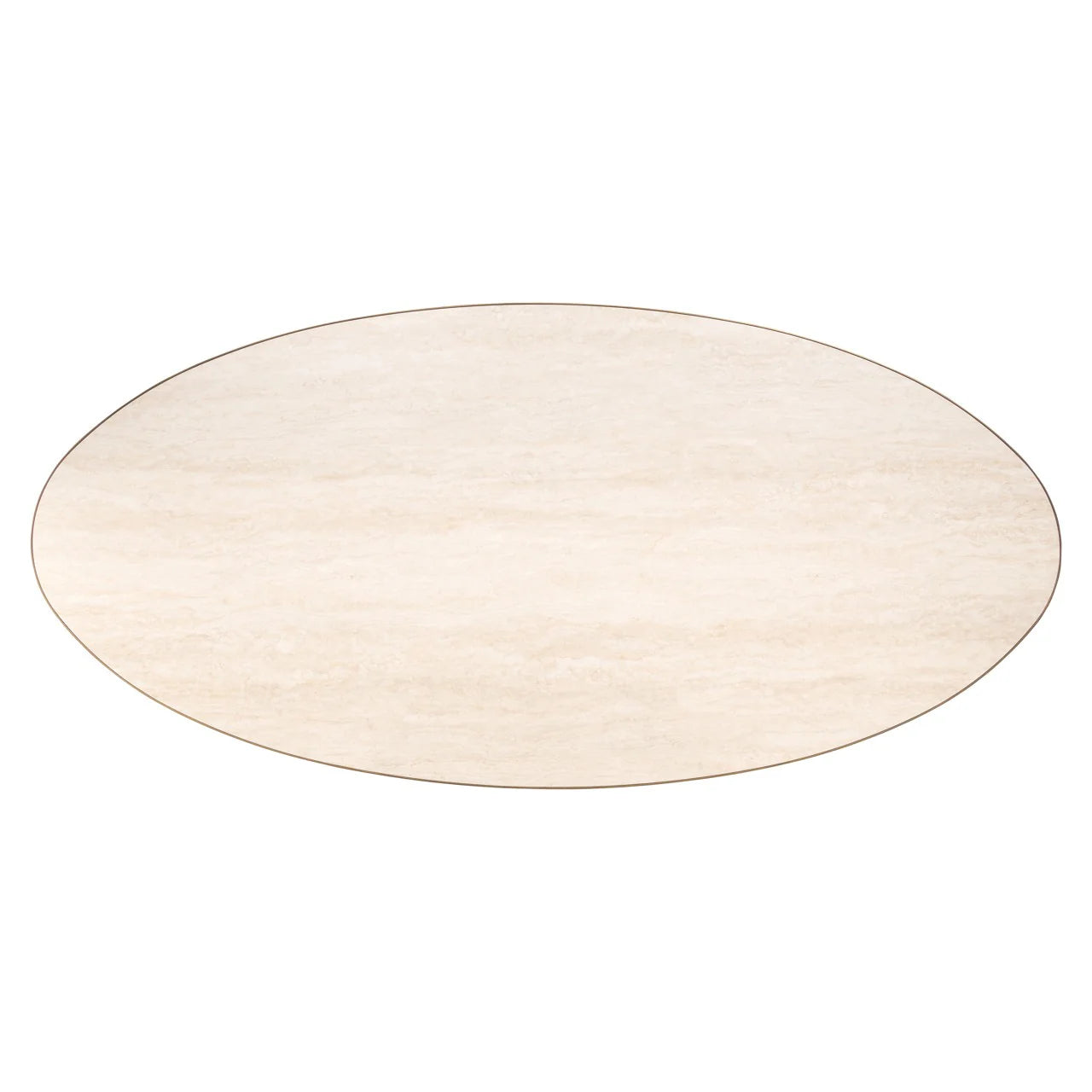 Richmond Interiors Tivoli White 230cm Oval Dining Table