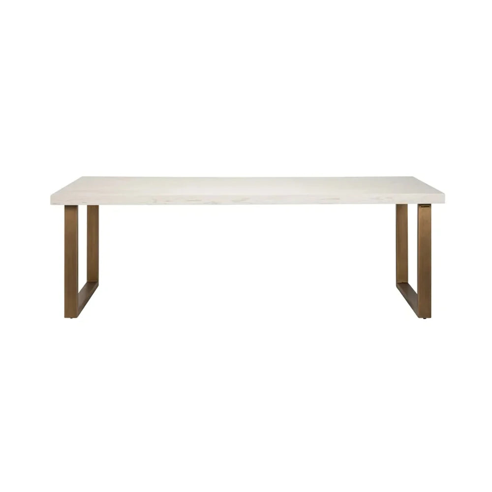 Richmond Interiors Whitebone 235cm Dining Table PRE ORDER FOR JUNE 2025