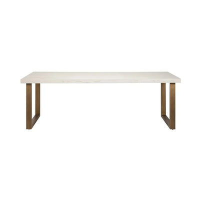Richmond Interiors Whitebone 235cm Dining Table PRE ORDER FOR JUNE 2025