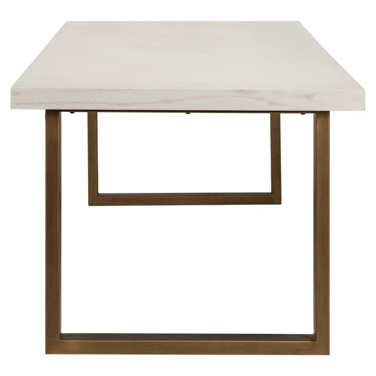 Richmond Interiors Whitebone 235cm Dining Table PRE ORDER FOR JUNE 2025