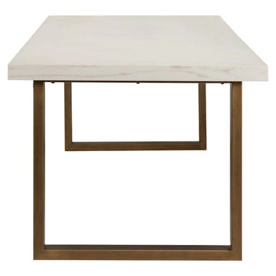 Richmond Interiors Whitebone 235cm Dining Table PRE ORDER FOR JUNE 2025