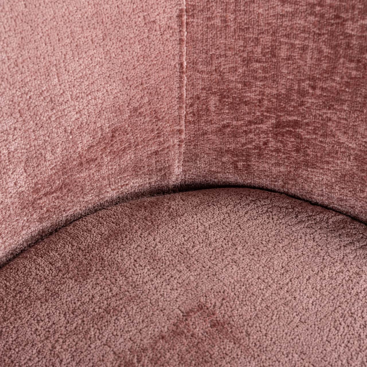 Richmond Interiors Amphara Rose Pink Chenille Bucket Chair