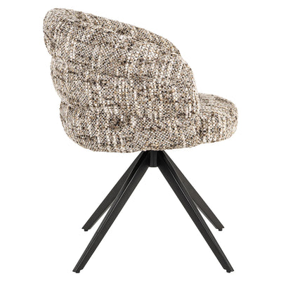 Richmond Interiors Serenity Brown Omara Swivel Chair