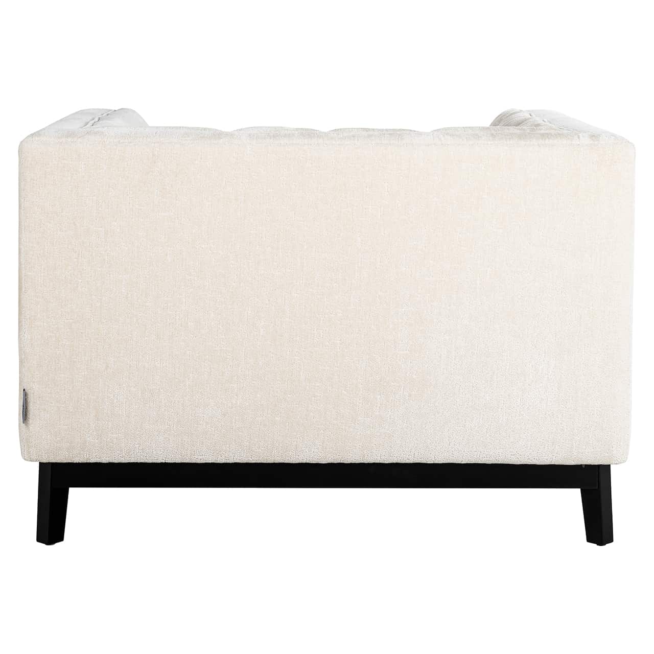 Richmond Interiors Beaudy Bergen White Chenille Armchair