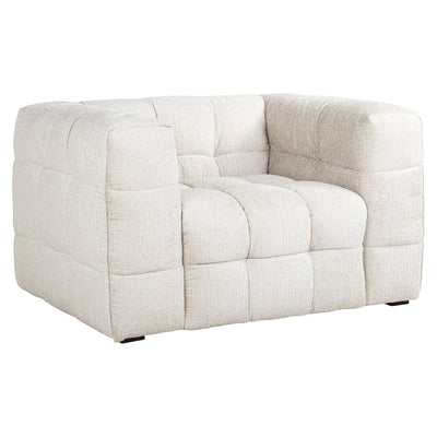 Richmond Interiors Merrol Fusion Cream Chenille Bubble Armchair