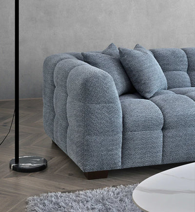 The Bubble Iron Boucle Corner Tribeca Premium Sofa Boucle Fabric