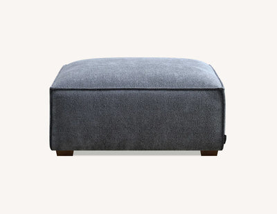 The Dakota Charcoal Grey Boucle 4 Seater With Chaise Premium Sofa Charcoal Boucle Fabric