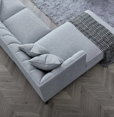 The Cooper Dolphin Boucle Left Hand Corner Premium Sofa Dolphin Boucle Fabric