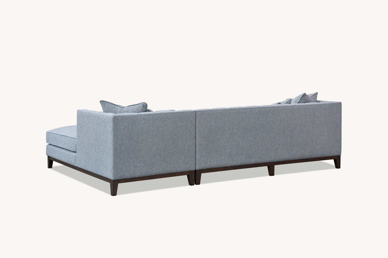 The Cooper Dolphin Boucle Right Hand Corner Premium Sofa Dolphin Boucle Fabric