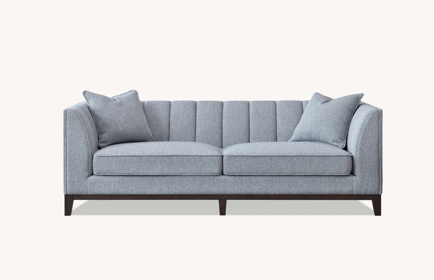 The Cooper Dolphin Boucle 3 Seater Premium Sofa Dolphin Boucle Fabric