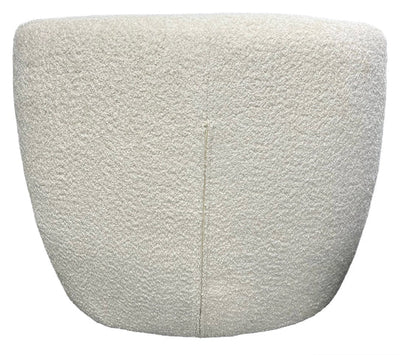 The Wave Boucle Premium Armchair Ivory Boucle Fabric