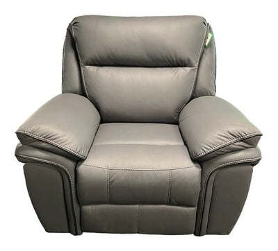 Roma 3, 2 or 1 Seater Recliner Sofa Grey, Black or Brown Leather