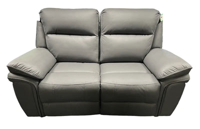 Roma 3, 2 or 1 Seater Recliner Sofa Grey, Black or Brown Leather