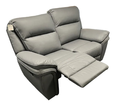 Roma 3, 2 or 1 Seater Recliner Sofa Grey, Black or Brown Leather