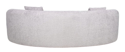 The Wave Boucle Premium Sofa Grey Boucle Fabric