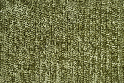 Venice Bubble Boucle Olive Green Fabric 3 Seater Sofa