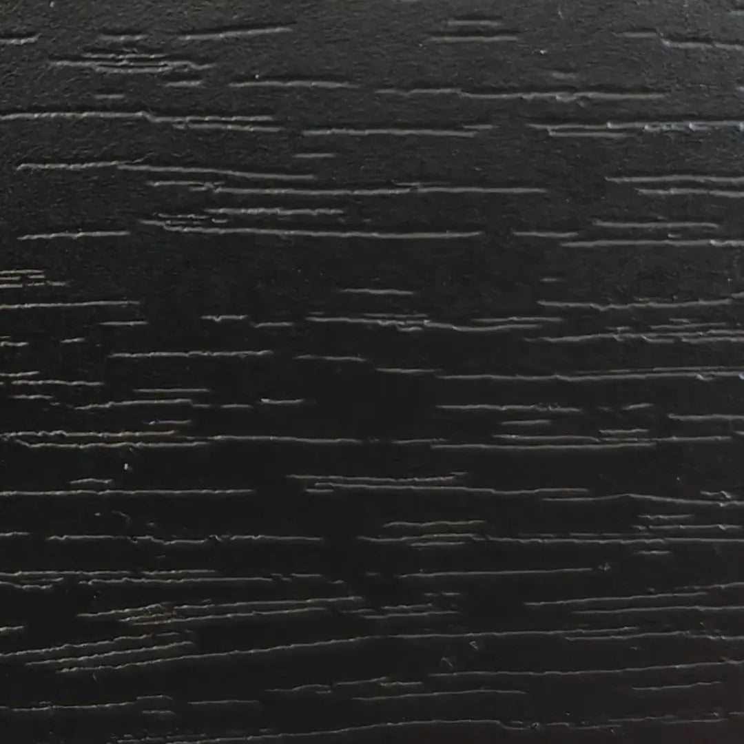 Horizon Large Black Dining Table – Modern Woodgrain Finish by Twenty10
