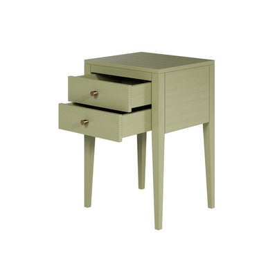 Radford Bedside - Lichen - 2 Drawers by D.I. Designs