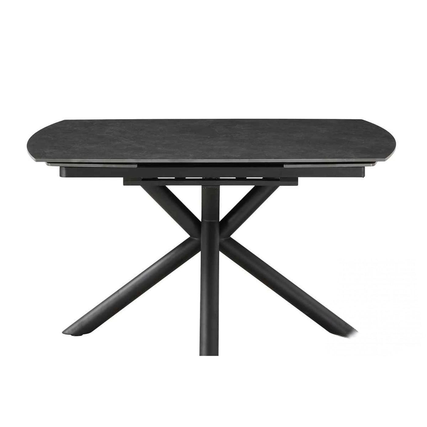 Nova 140-200cm Grey Swivel Ceramic Marble Extending Dining Table