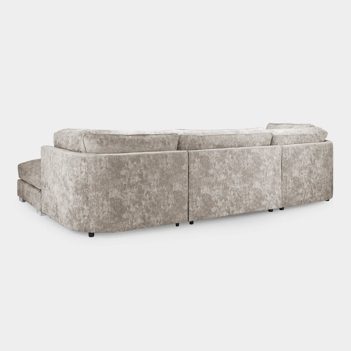 Bishop Fullback Sofa Truffle Fabric U Shape Corner Sofa