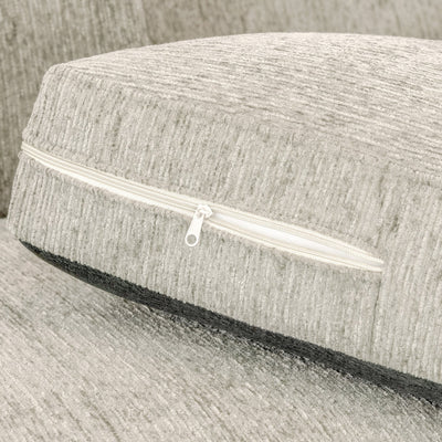 Naples Sofa Beige Fabric Large Corner Sofa